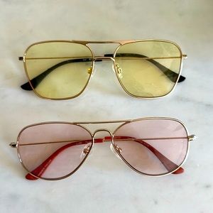 TWO Caddis Readers. 1.0x.